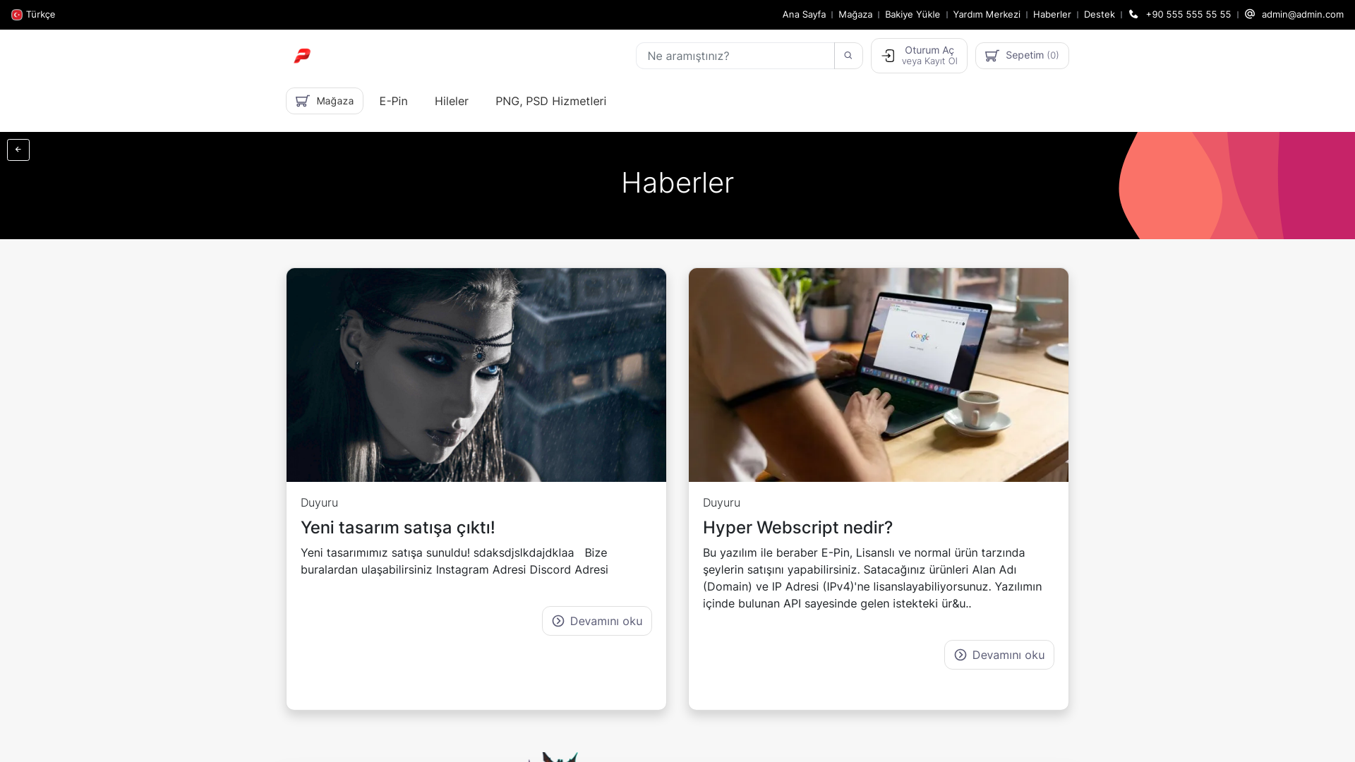 Haberler - Hyper E-Ticaret Yazılımı.png