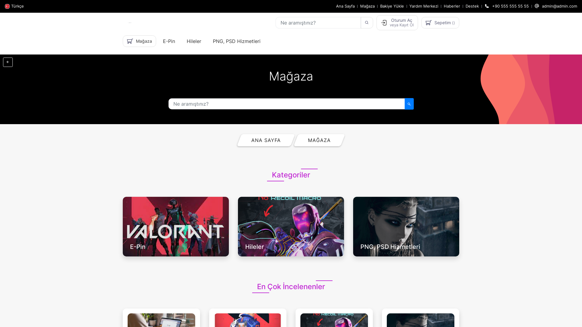 Mağaza - Hyper E-Ticaret Yazılımı.png
